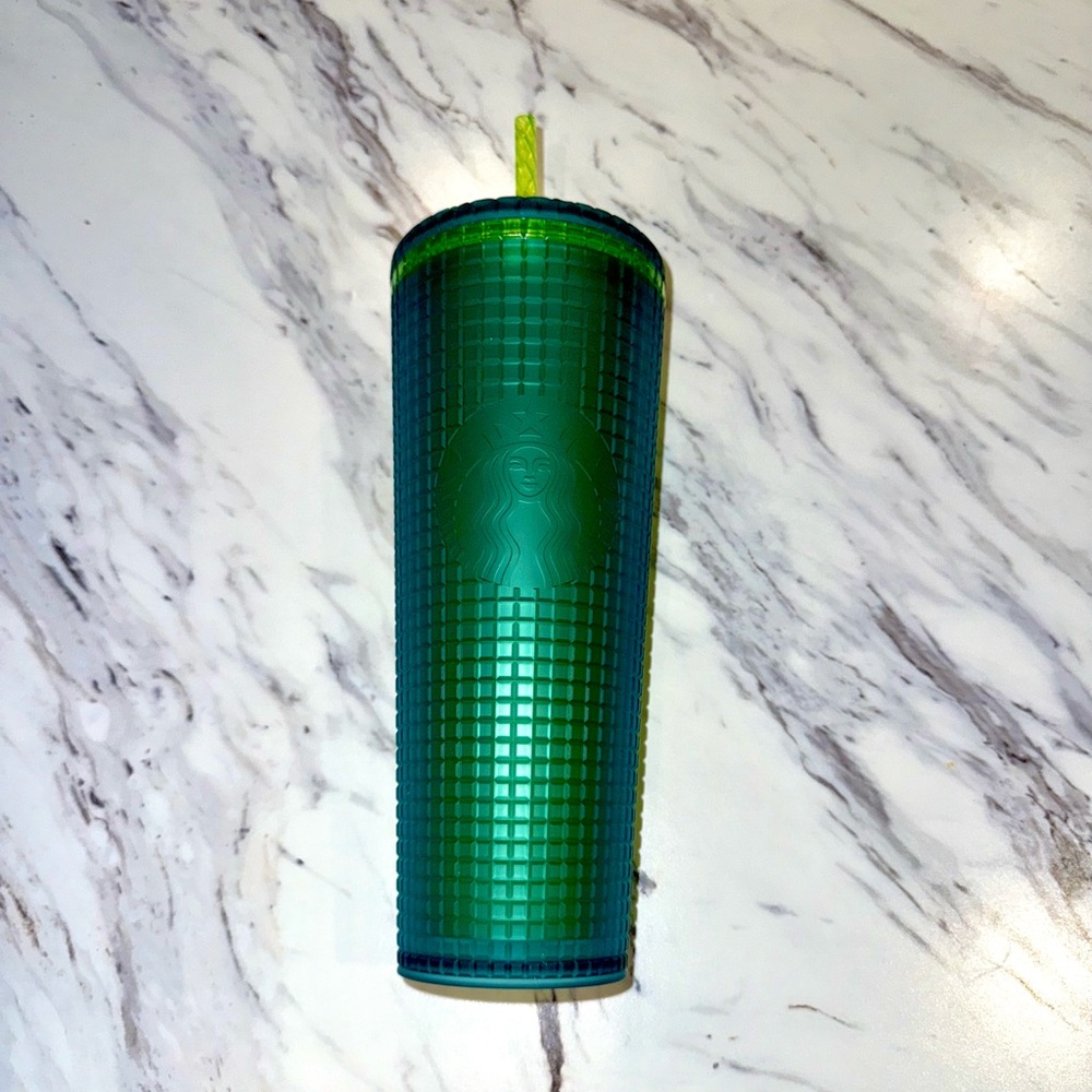 Starbucks Green Tumbler with Straw